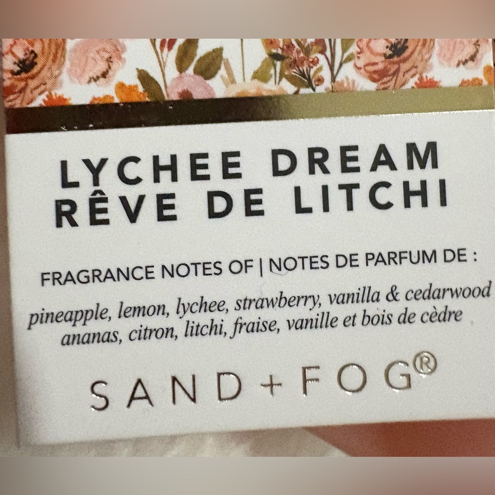 NWT Sand + Fog Lychee Dream Eau de Parfum Oil - 50 mls - Picture 3 of 3